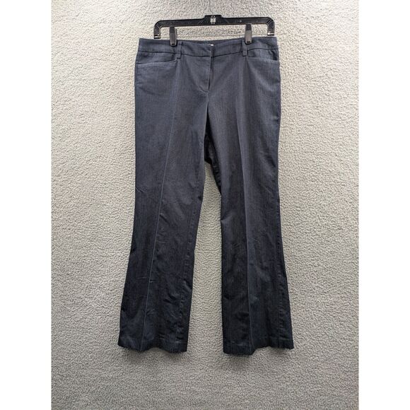 New York and Company Women's size 8 Average Stretch Bootcut Blue Jeans - Picture 1 of 12